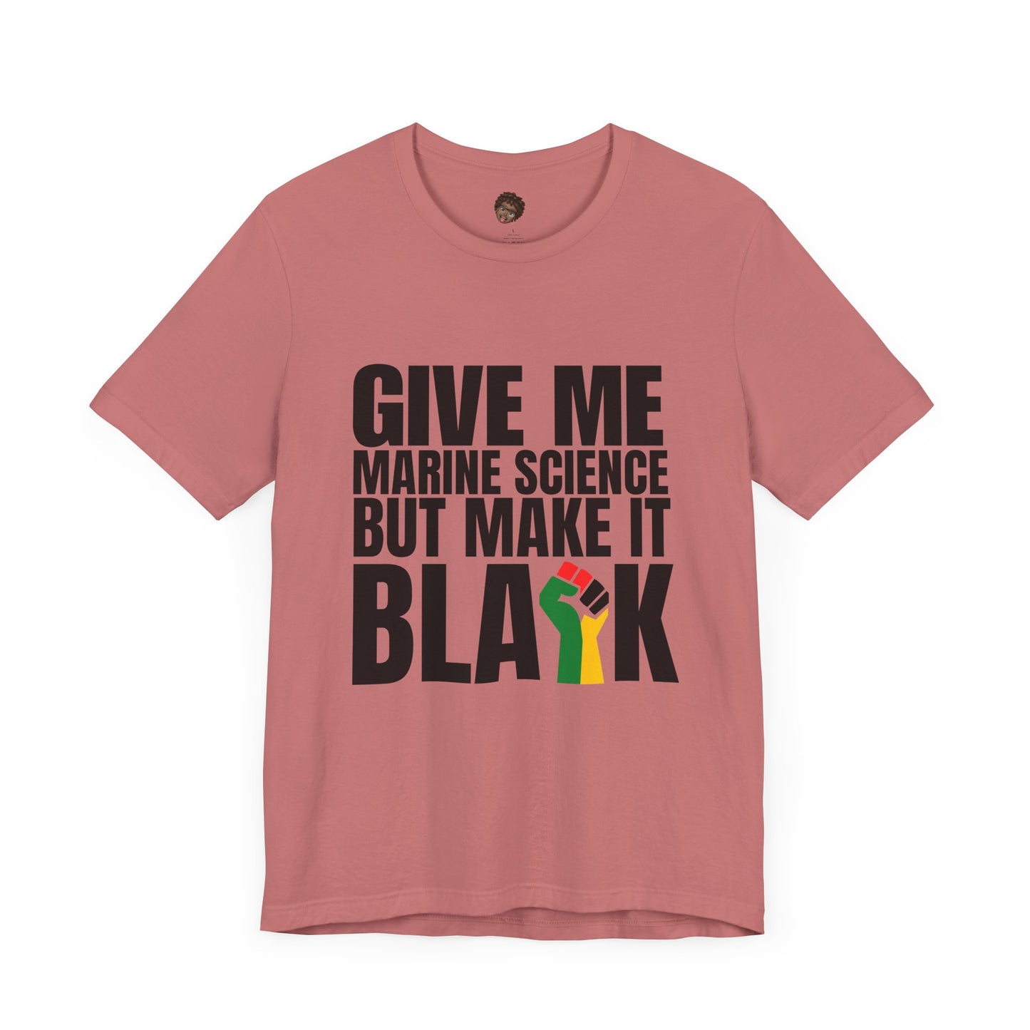 Dr. T Shirts: "Give me marine science but make it Black"