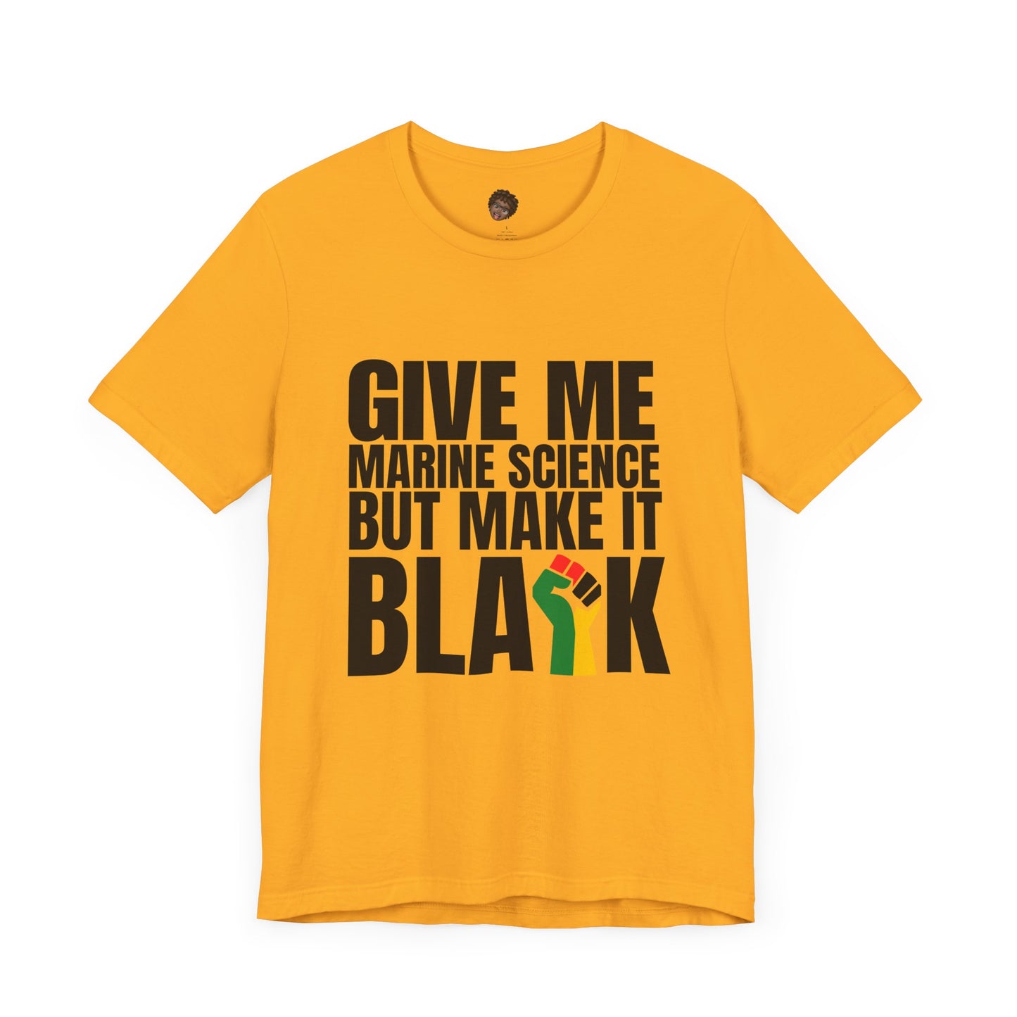 Dr. T Shirts: "Give me marine science but make it Black"
