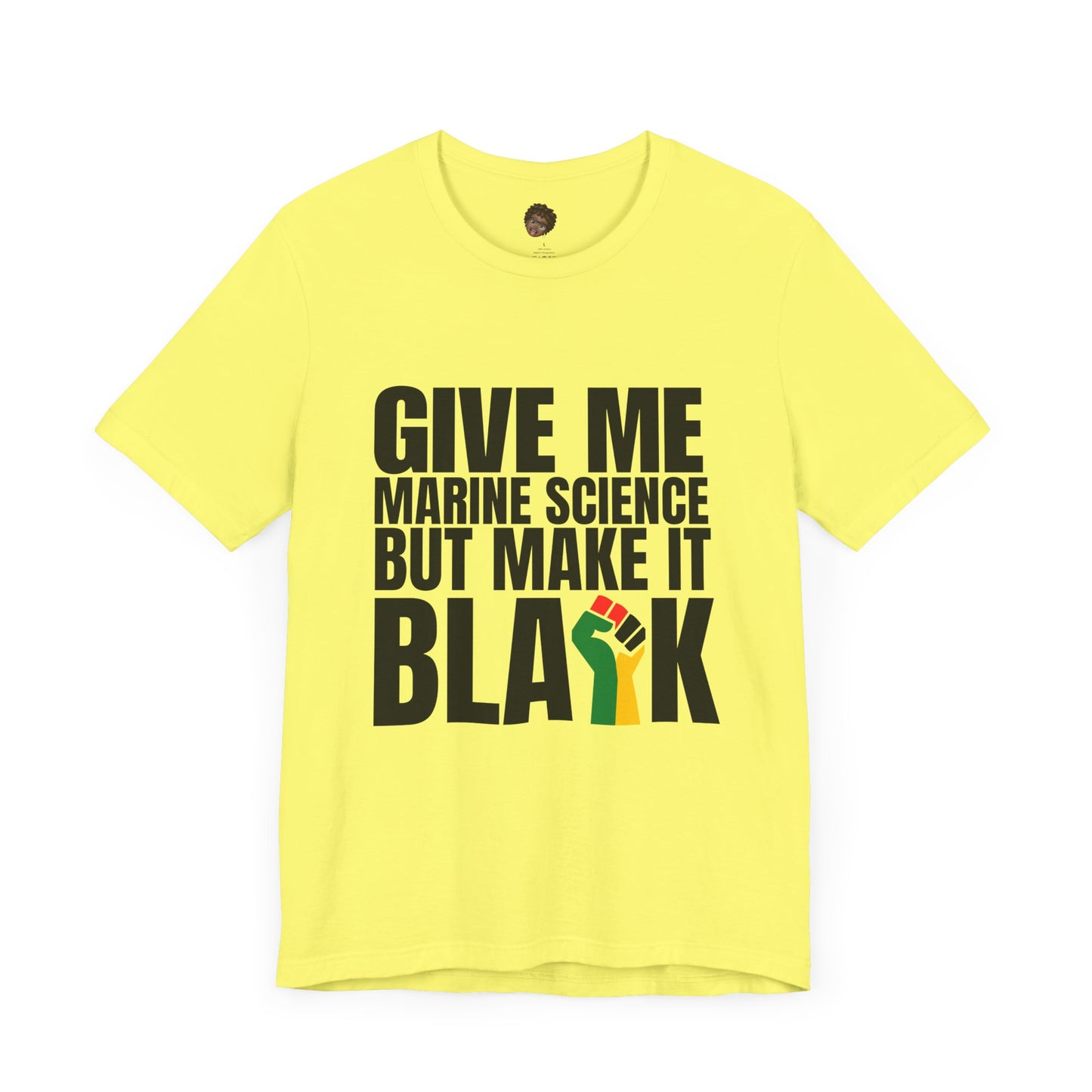 Dr. T Shirts: "Give me marine science but make it Black"