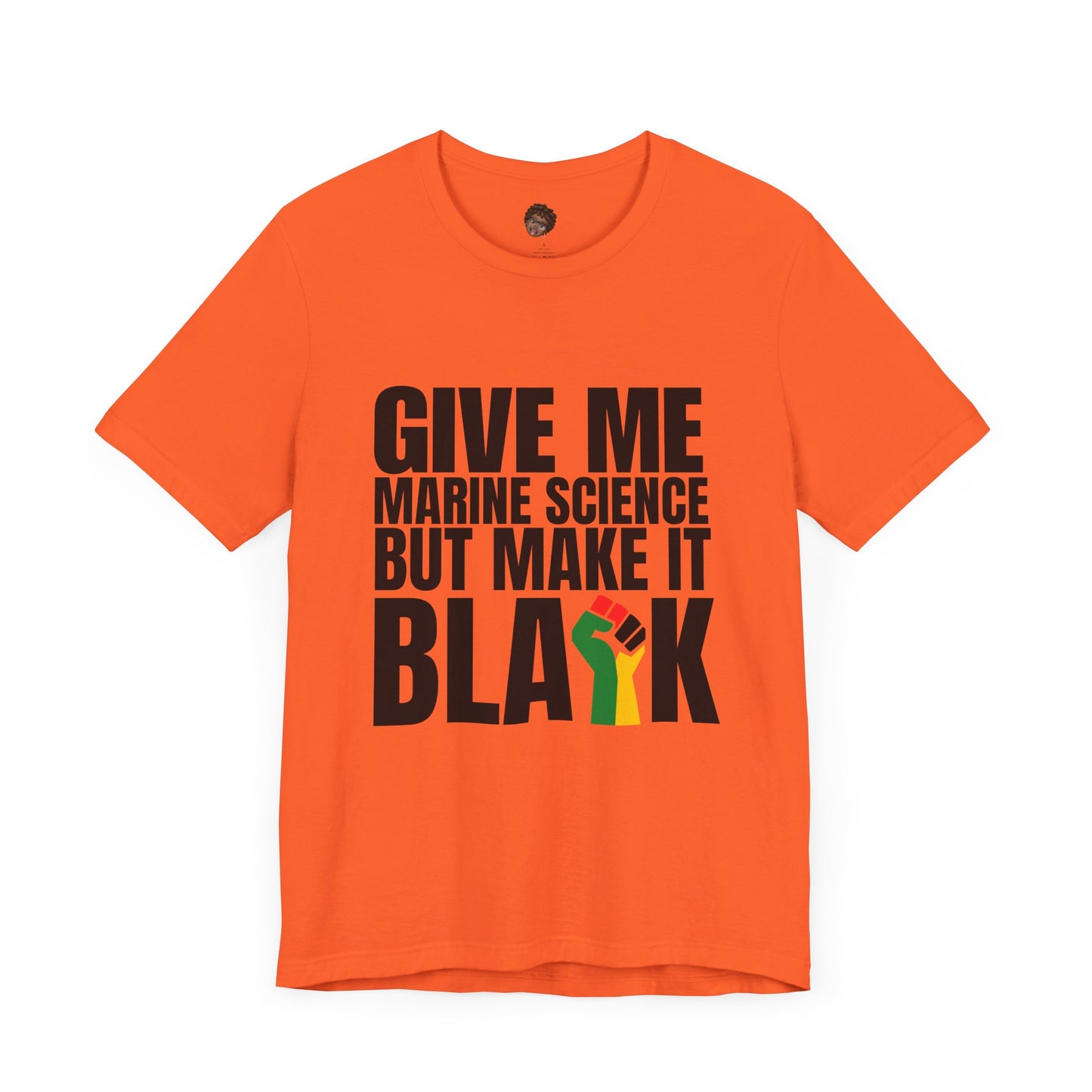 Dr. T Shirts: "Give me marine science but make it Black"