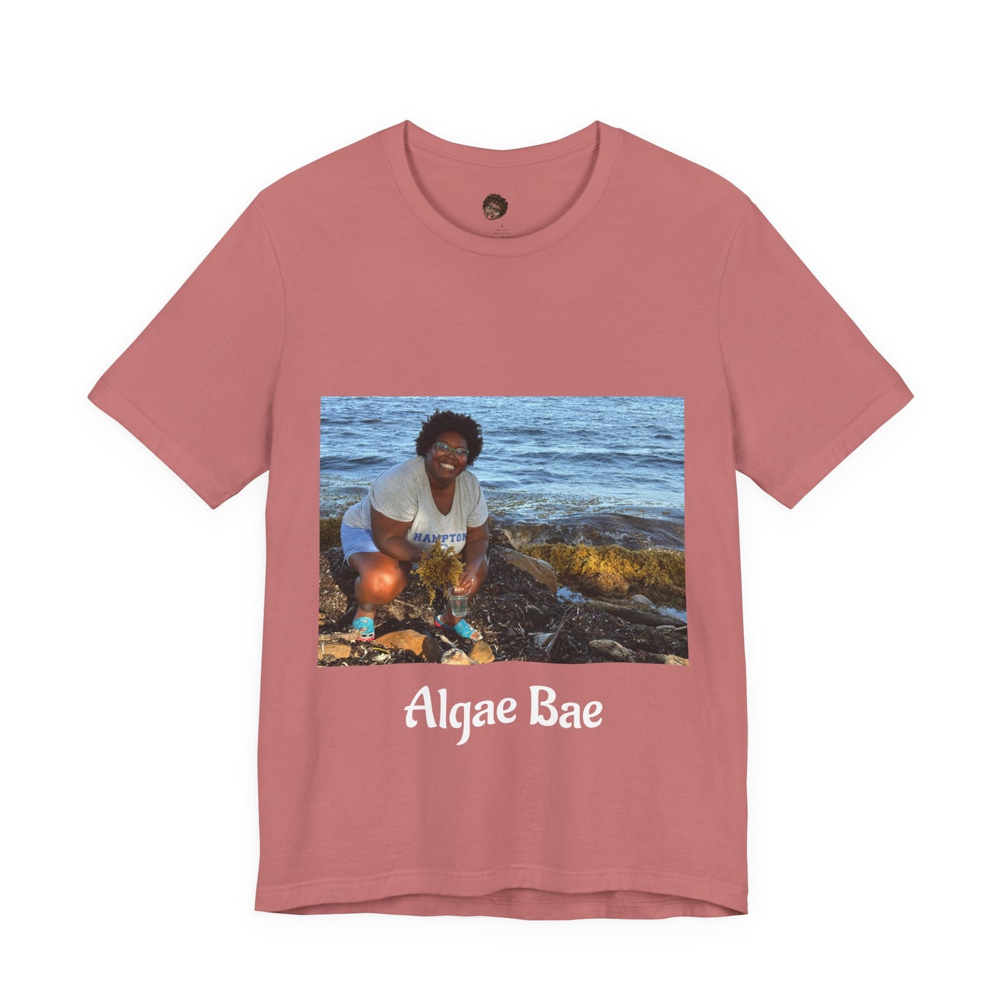 Dr. T Shirts: "Algae Bae" with Sargassum (brown algae)