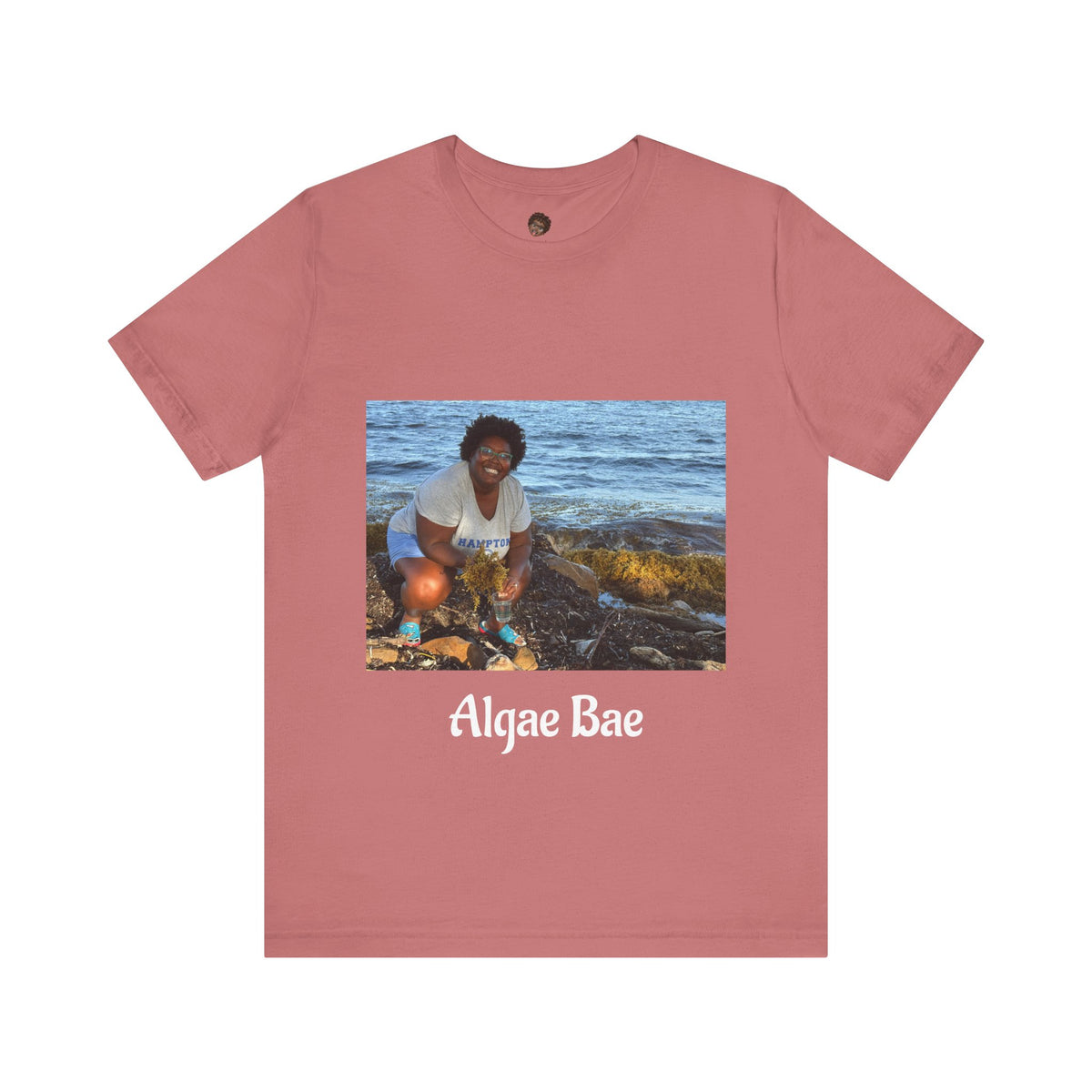 Dr. T Shirts: "Algae Bae" with Sargassum (brown algae)