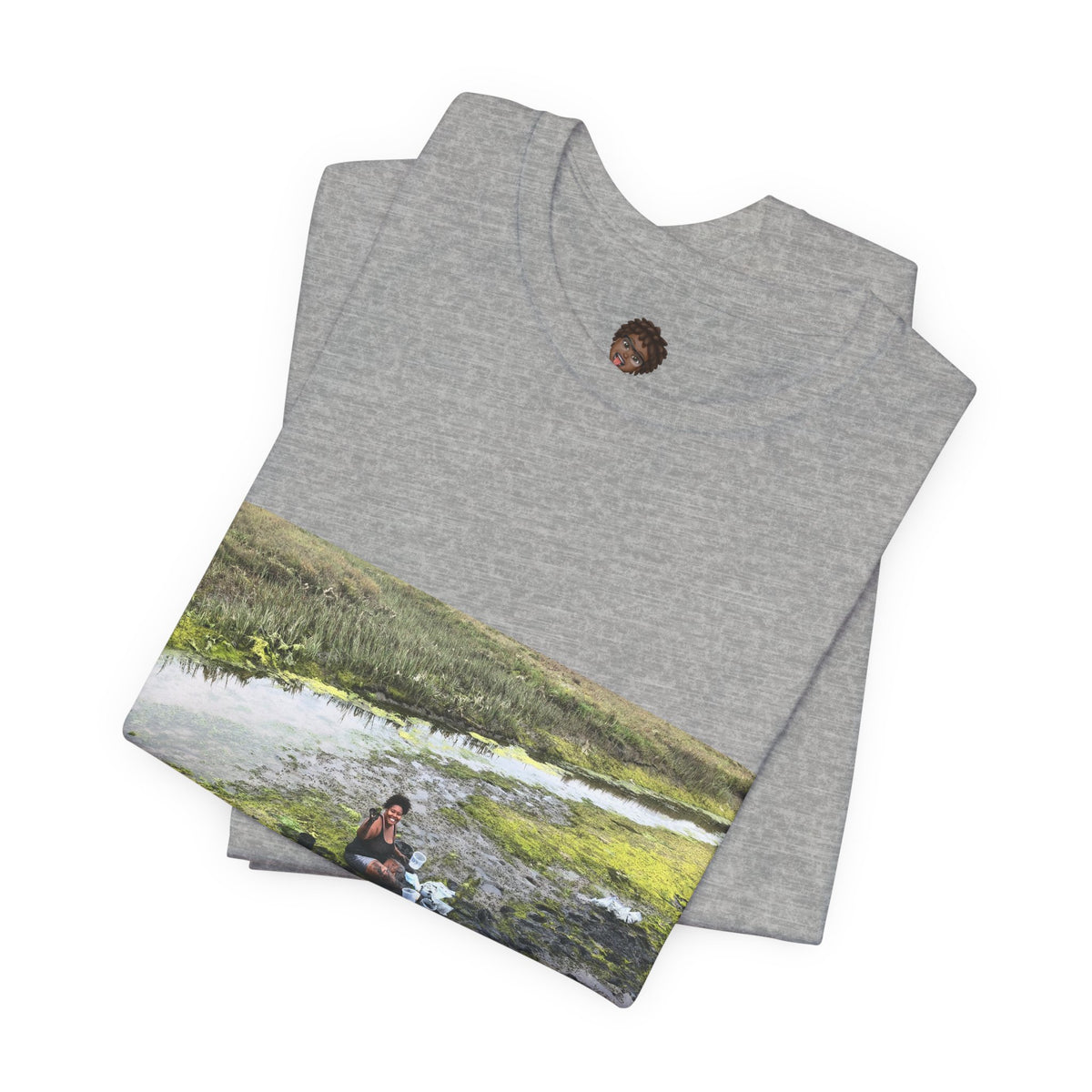 Dr. T Shirts: "Algae Bae" with Ulva (green algae)