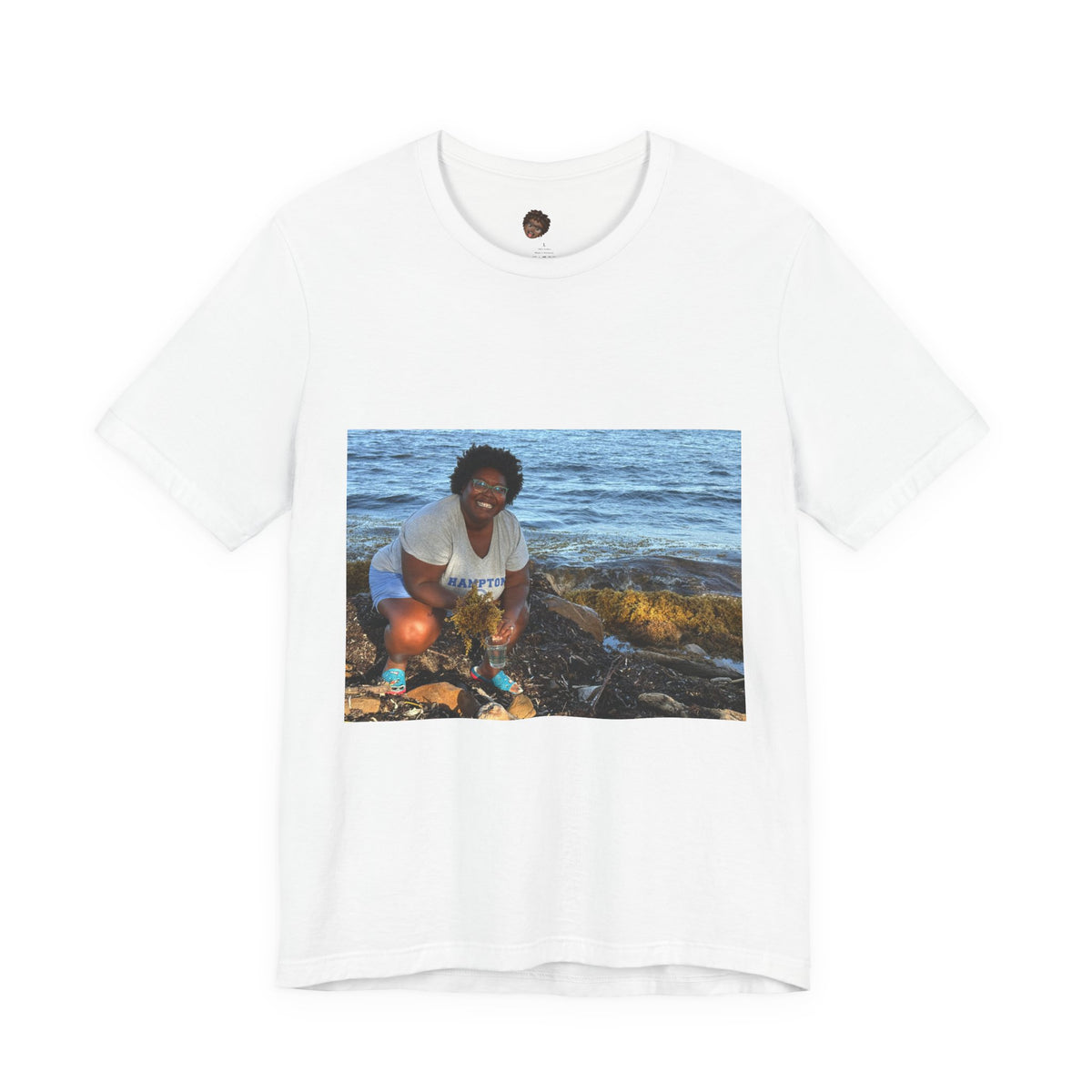 Dr. T Shirts: "Algae Bae" with Sargassum (brown algae)