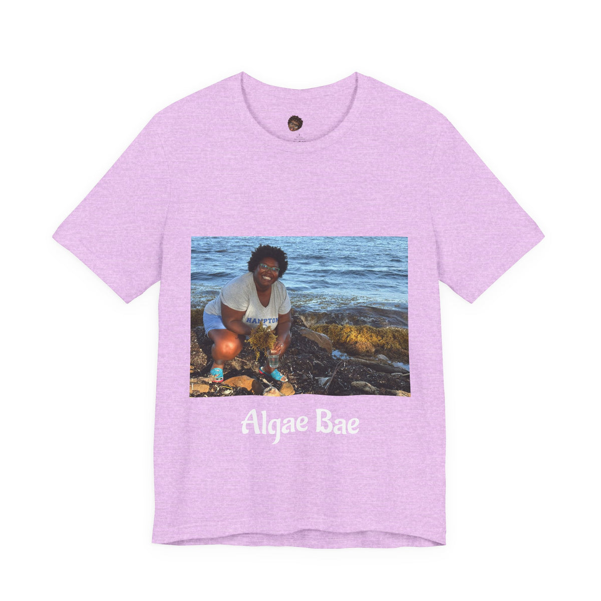 Dr. T Shirts: "Algae Bae" with Sargassum (brown algae)