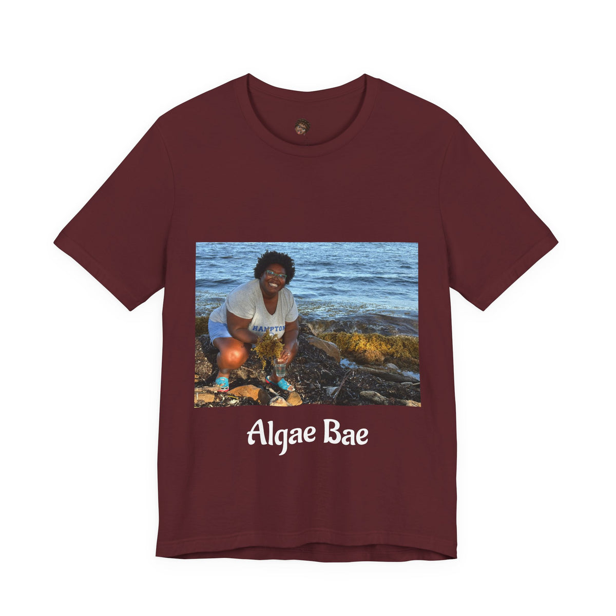 Dr. T Shirts: "Algae Bae" with Sargassum (brown algae)
