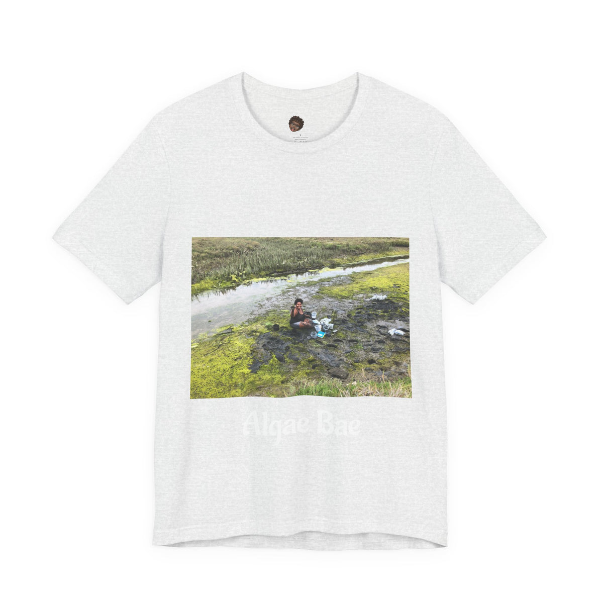 Dr. T Shirts: "Algae Bae" with Ulva (green algae)