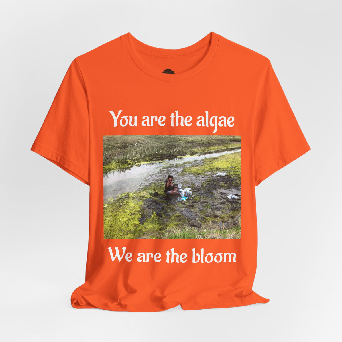 Dr. T Shirts: "We are the Bloom" with Ulva (green algae)