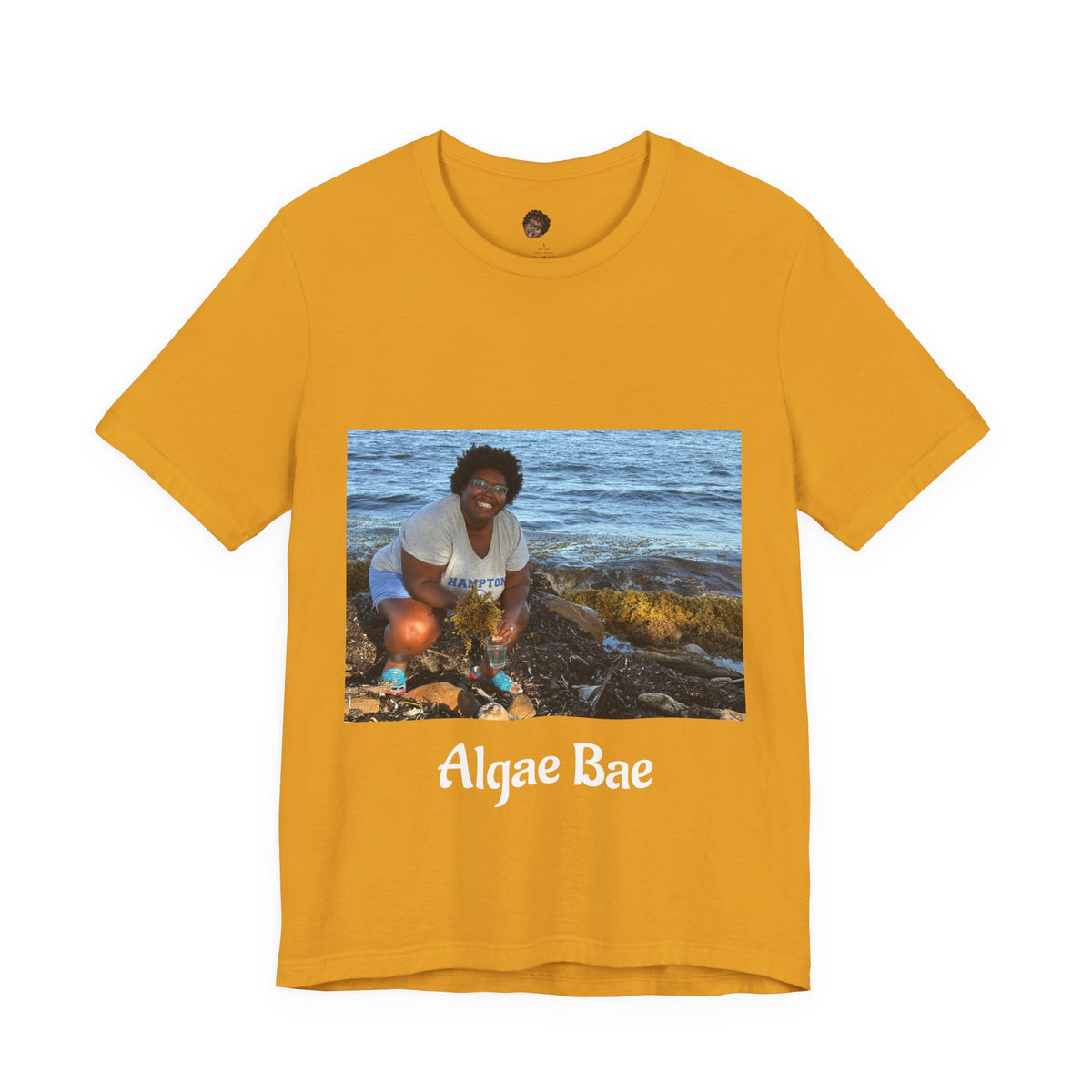 Dr. T Shirts: "Algae Bae" with Sargassum (brown algae)
