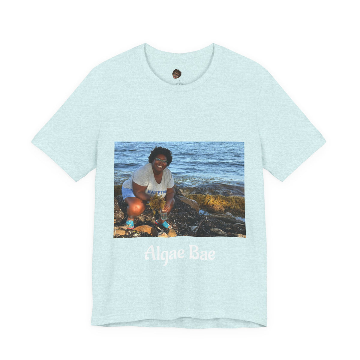Dr. T Shirts: "Algae Bae" with Sargassum (brown algae)