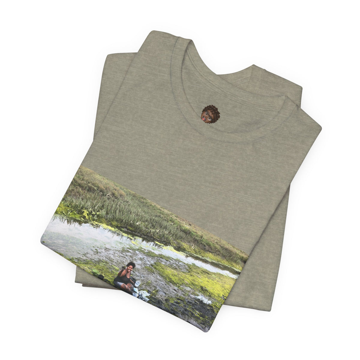 Dr. T Shirts: "Algae Bae" with Ulva (green algae)