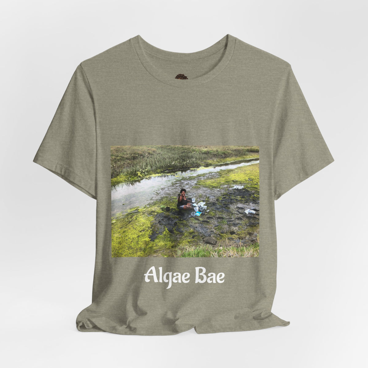 Dr. T Shirts: "Algae Bae" with Ulva (green algae)