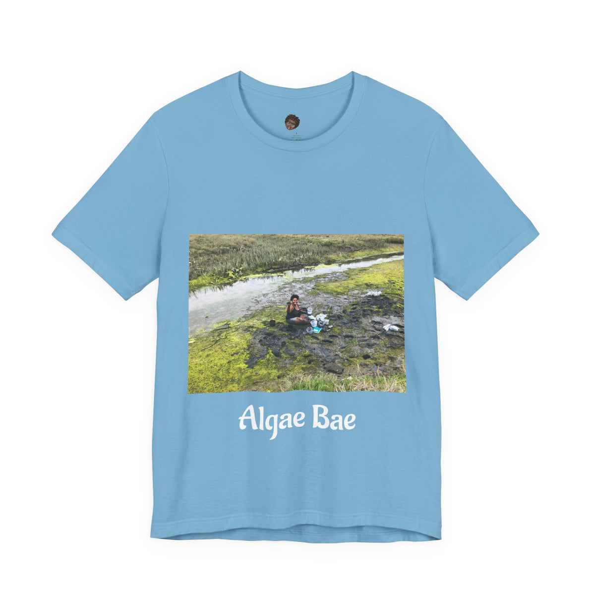 Dr. T Shirts: "Algae Bae" with Ulva (green algae)