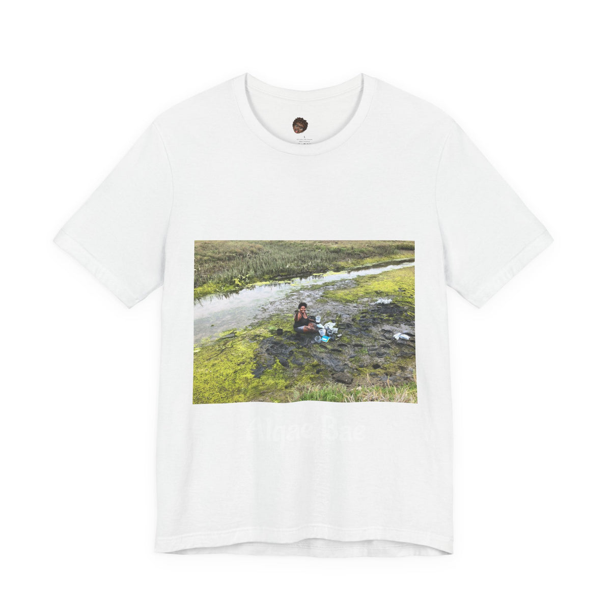 Dr. T Shirts: "Algae Bae" with Ulva (green algae)