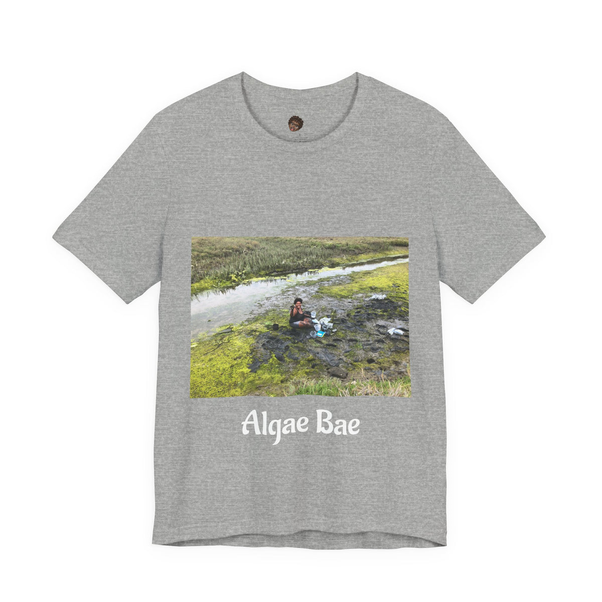 Dr. T Shirts: "Algae Bae" with Ulva (green algae)