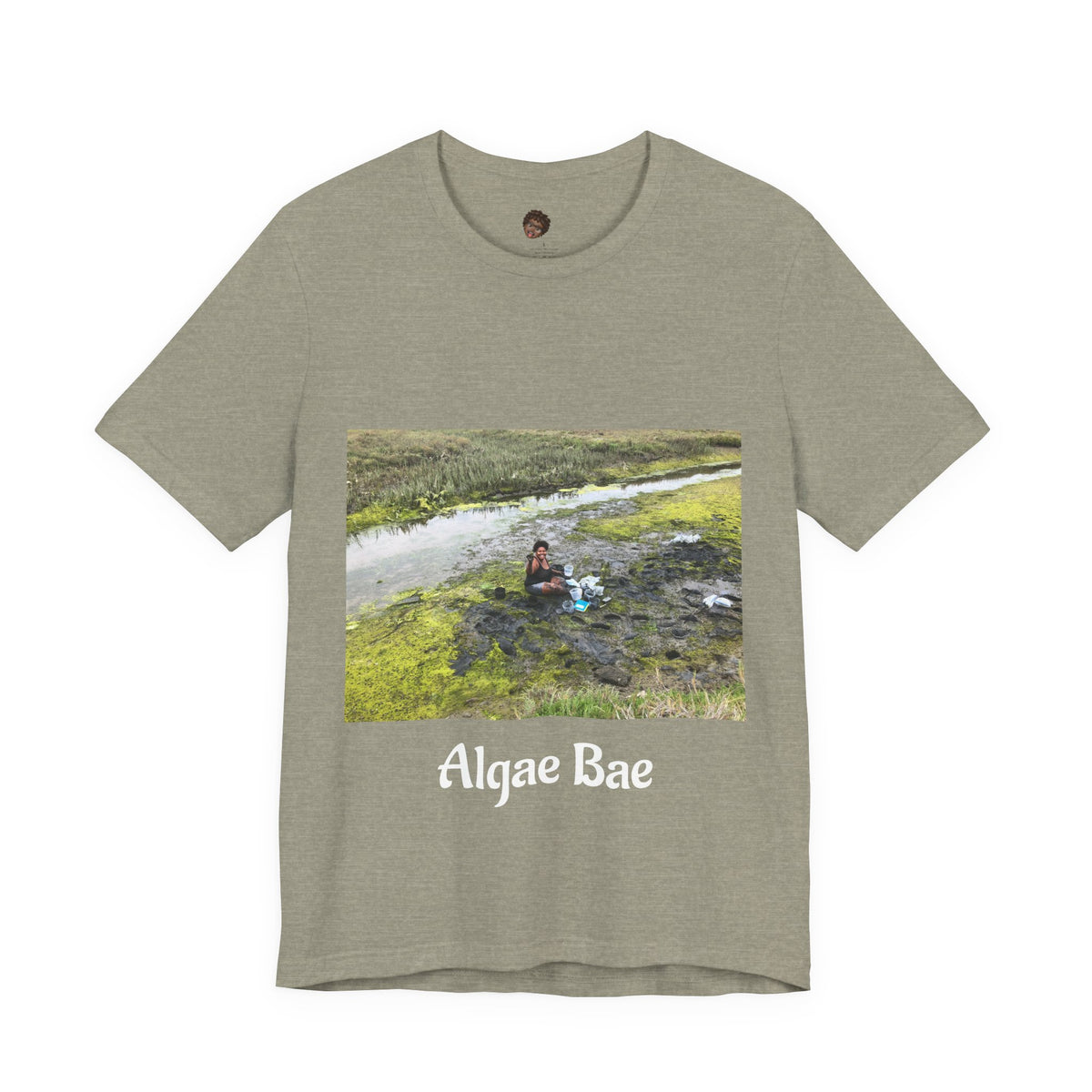 Dr. T Shirts: "Algae Bae" with Ulva (green algae)