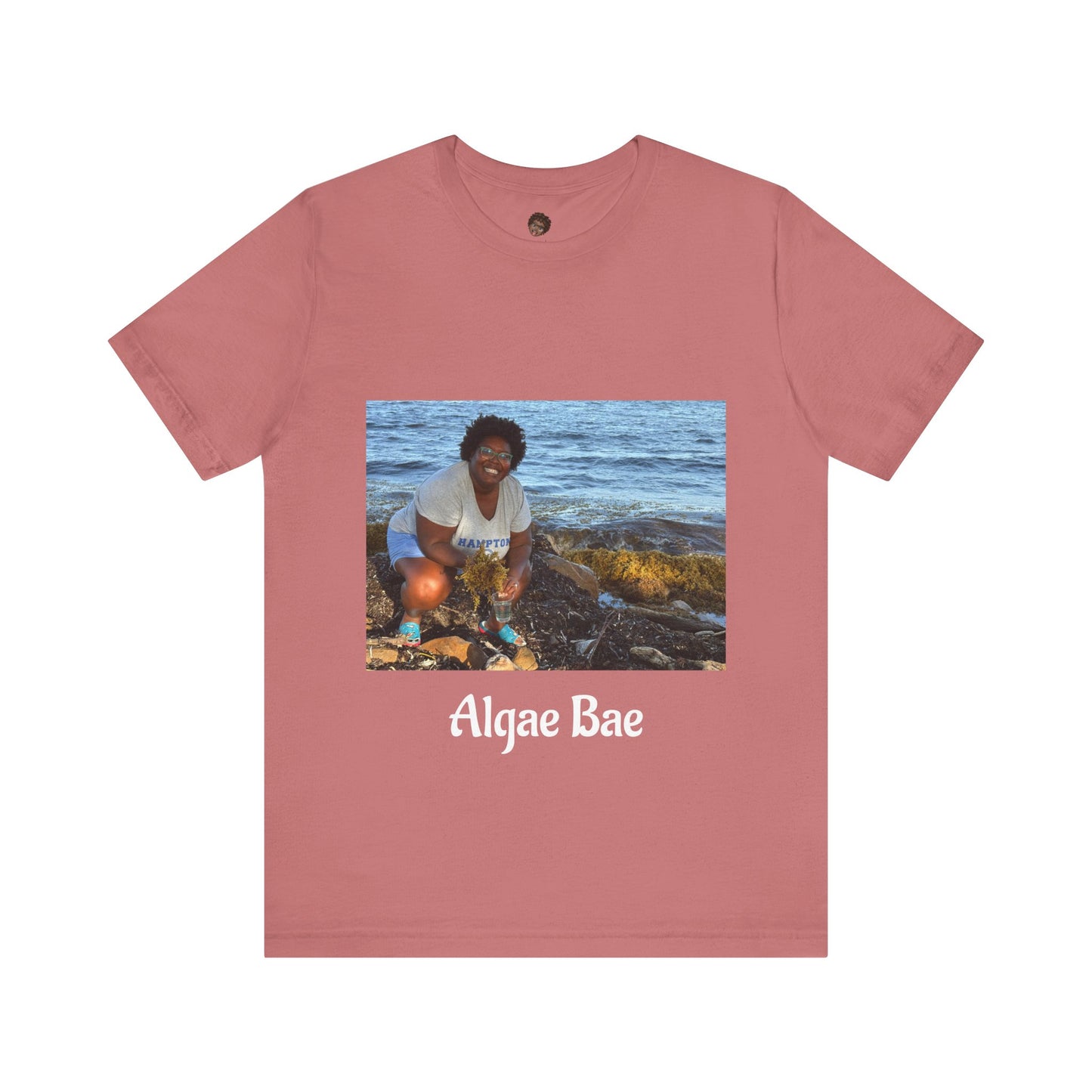 Dr. T Shirts: "Algae Bae" with Sargassum (brown algae)