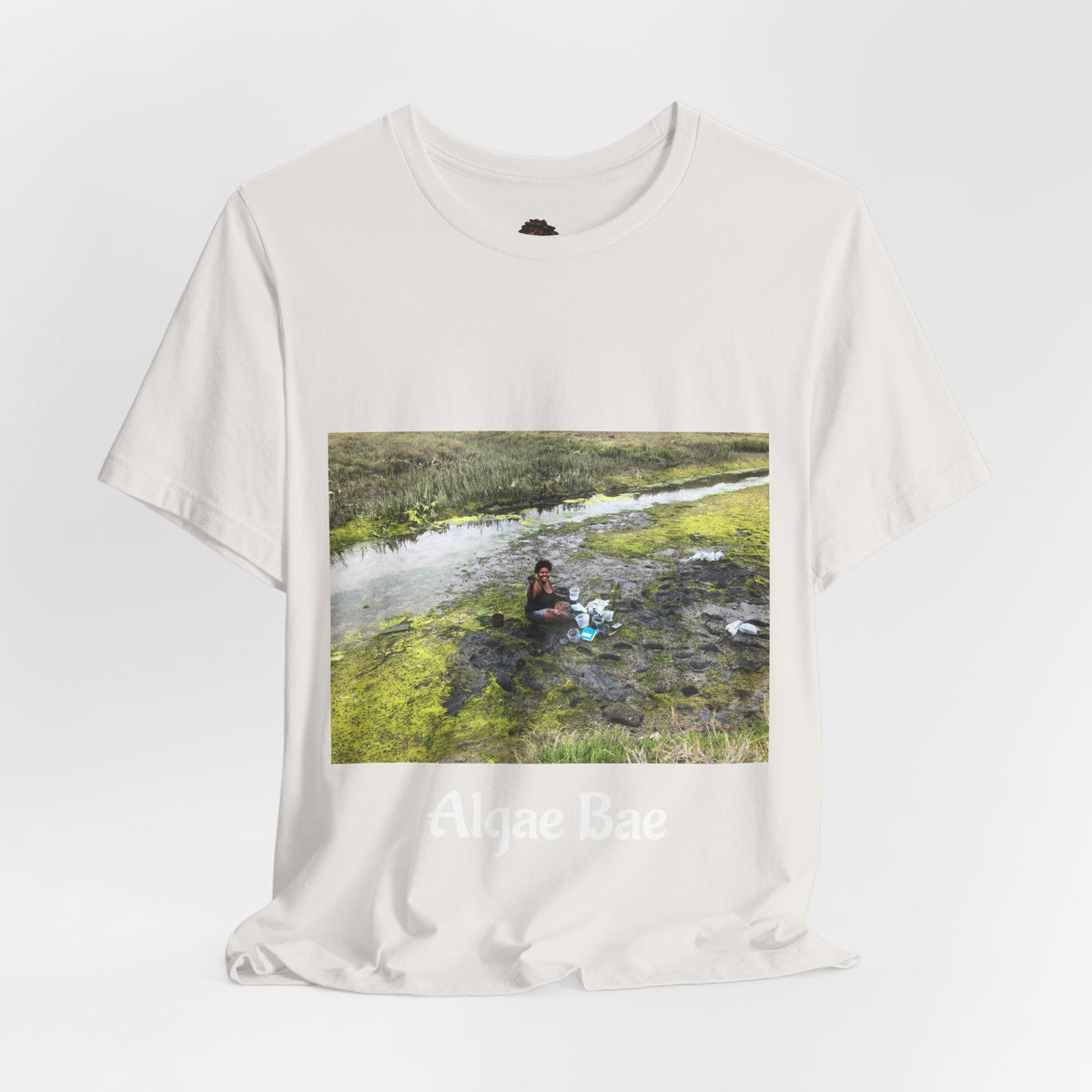 Dr. T Shirts: "Algae Bae" with Ulva (green algae)