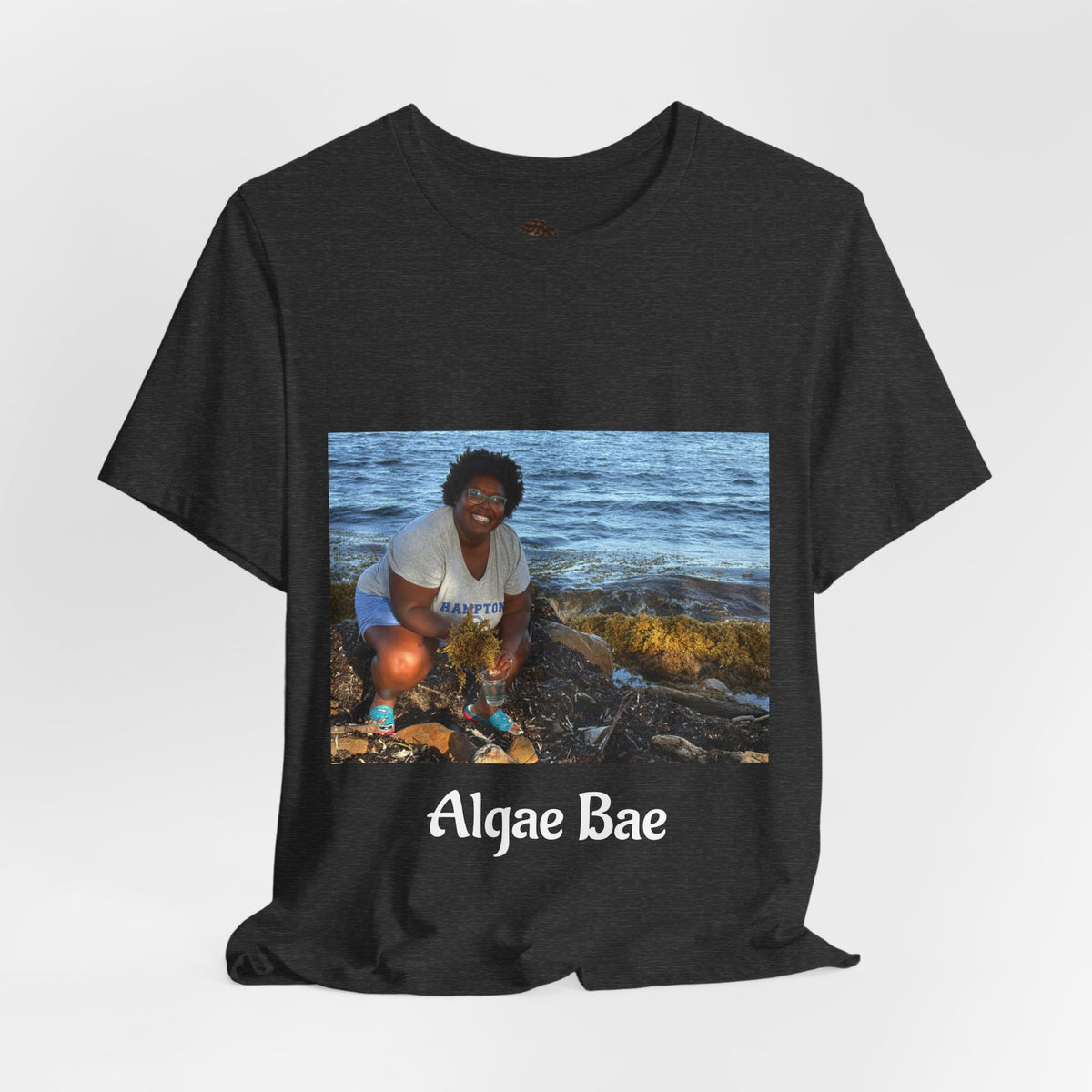 Dr. T Shirts: "Algae Bae" with Sargassum (brown algae)