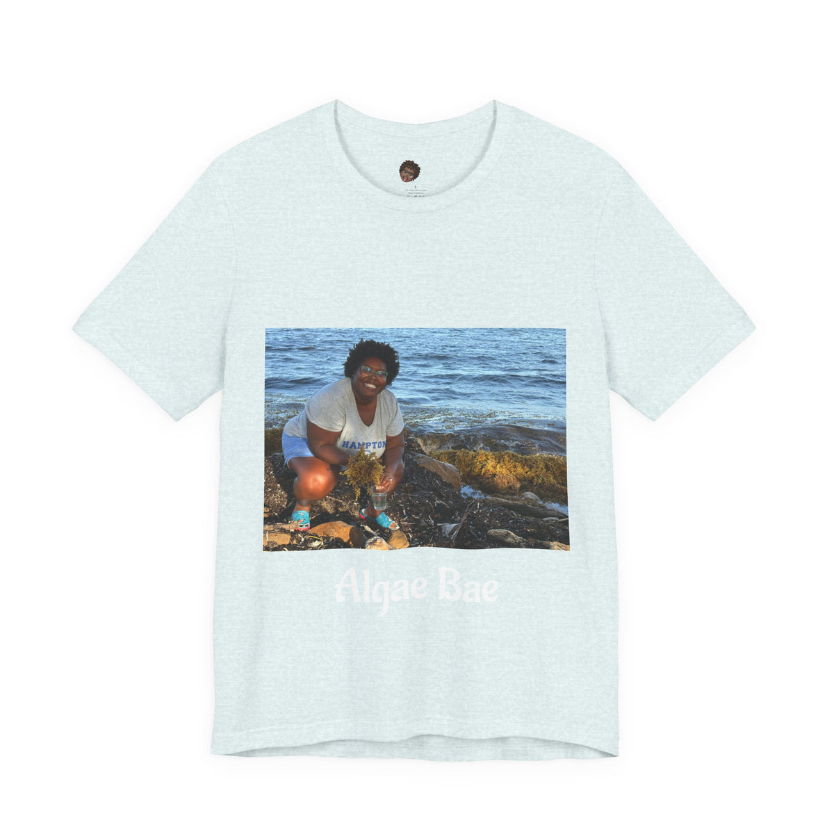 Dr. T Shirts: "Algae Bae" with Sargassum (brown algae)
