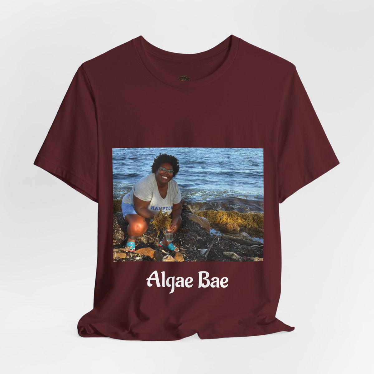 Dr. T Shirts: "Algae Bae" with Sargassum (brown algae)