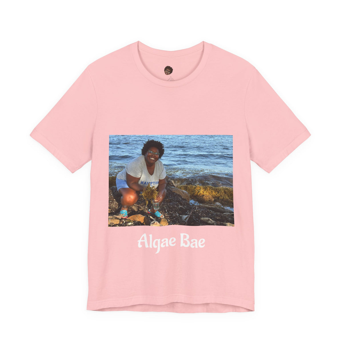 Dr. T Shirts: "Algae Bae" with Sargassum (brown algae)
