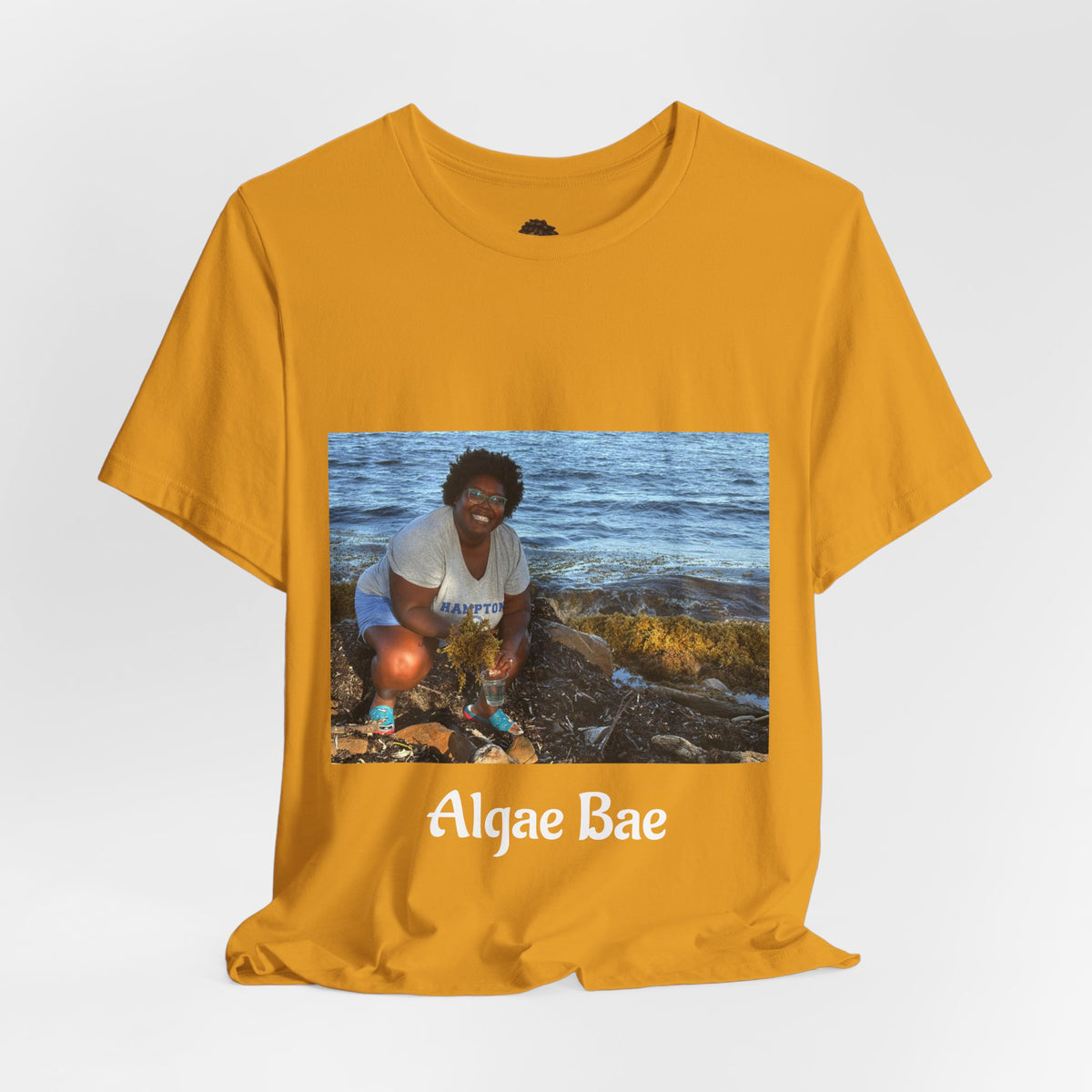 Dr. T Shirts: "Algae Bae" with Sargassum (brown algae)