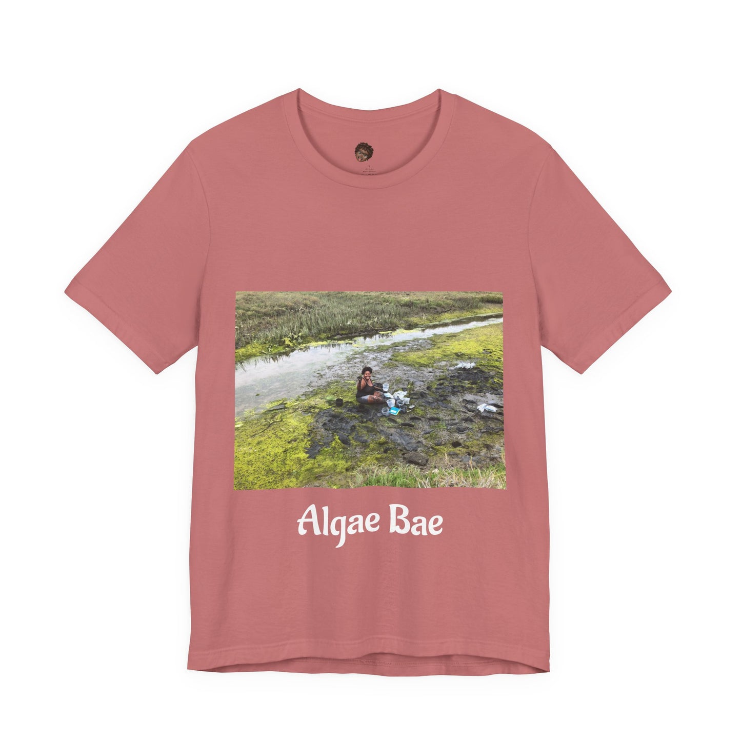 Dr. T Shirts: "Algae Bae" with Ulva (green algae)
