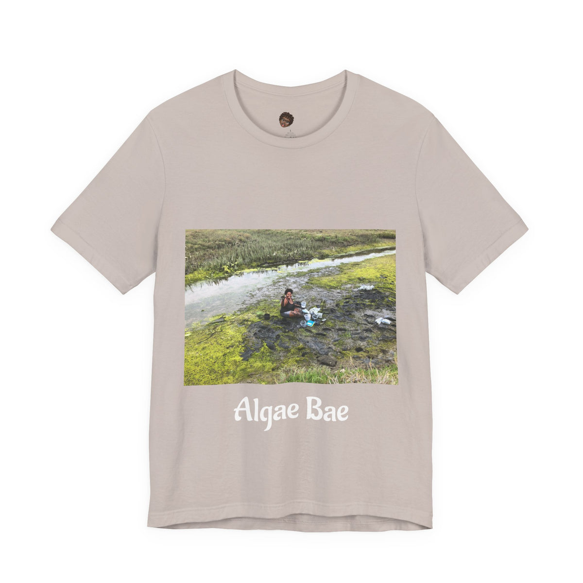 Dr. T Shirts: "Algae Bae" with Ulva (green algae)