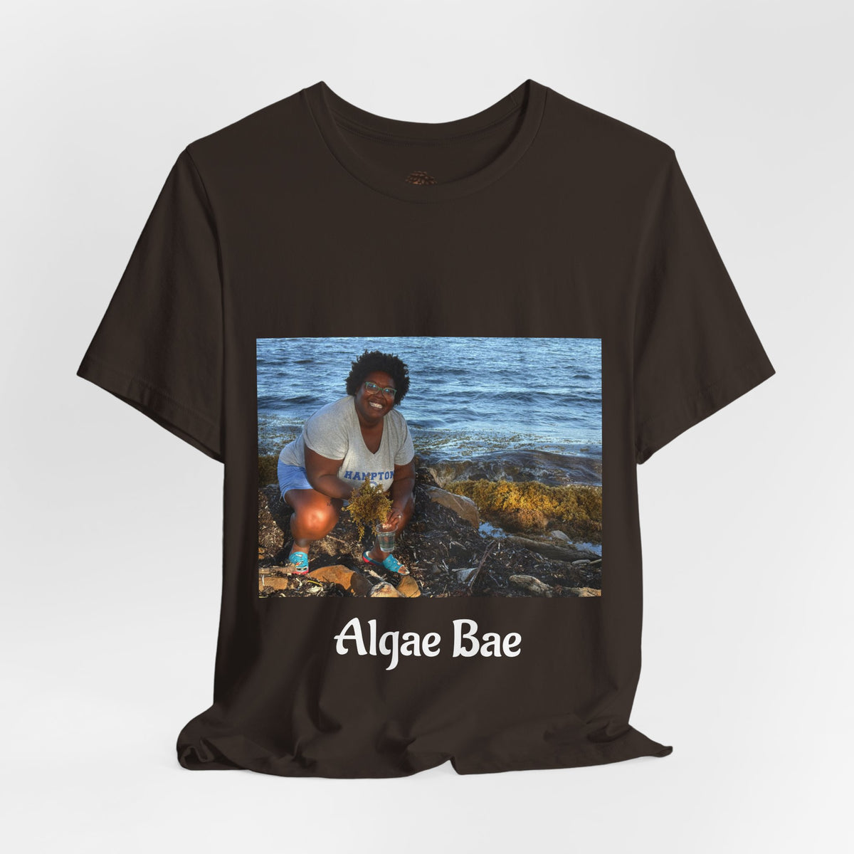 Dr. T Shirts: "Algae Bae" with Sargassum (brown algae)