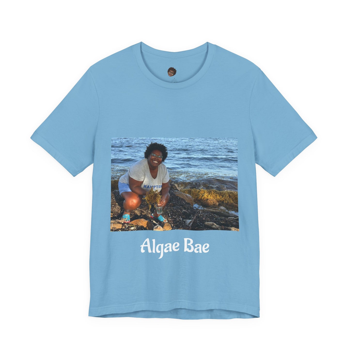 Dr. T Shirts: "Algae Bae" with Sargassum (brown algae)