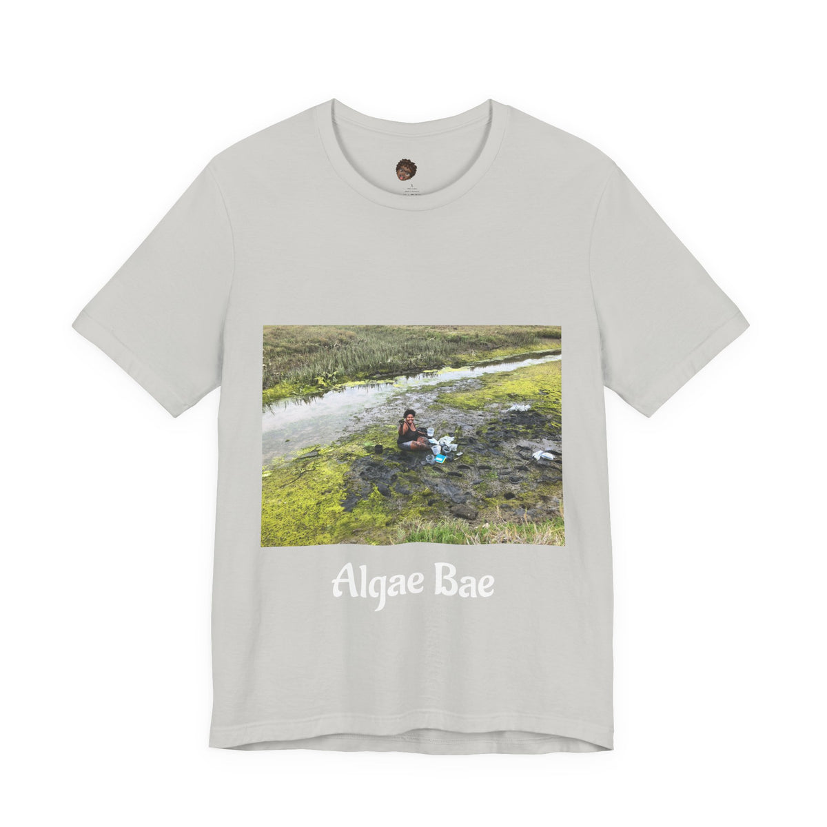 Dr. T Shirts: "Algae Bae" with Ulva (green algae)