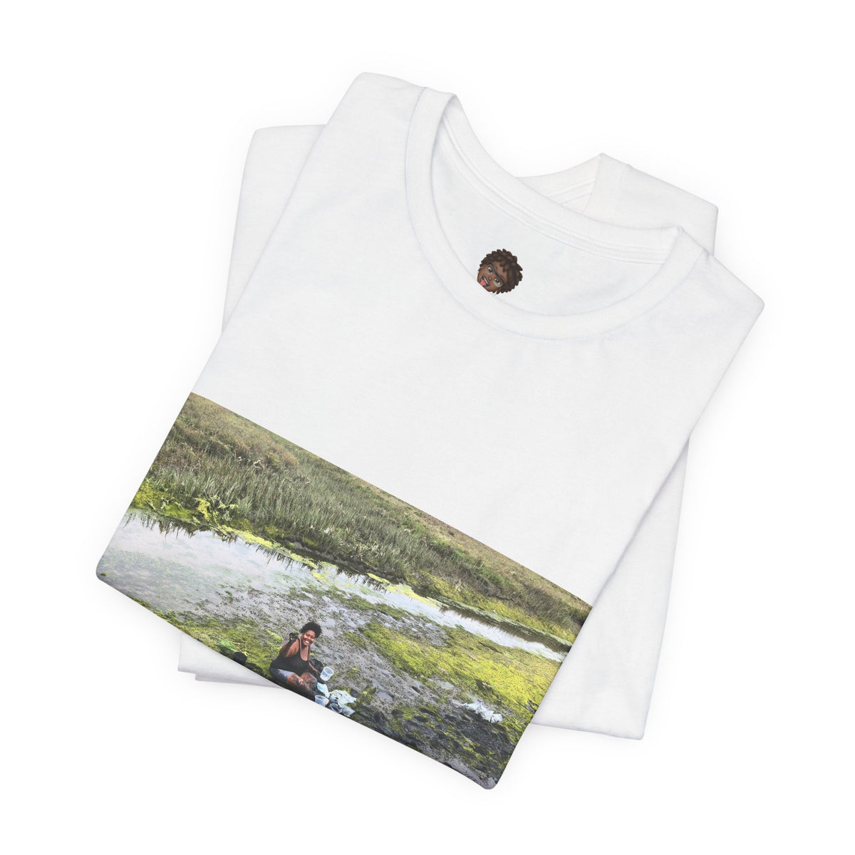 Dr. T Shirts: "Algae Bae" with Ulva (green algae)